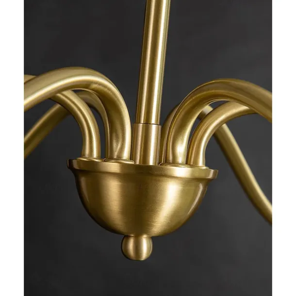 Gold Chandelier 8-Light Modern Chandelier for Dining Room, Bedroom, Foyer, Living Room, Kitchen Island, Entryway, Office, Bar,Farmhouse Decor 110-240V