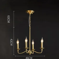 Gold Chandelier 8-Light Modern Chandelier for Dining Room, Bedroom, Foyer, Living Room, Kitchen Island, Entryway, Office, Bar,Farmhouse Decor 110-240V