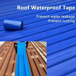 Golden Roof Waterproof Tape - Industrial-grade Leak-proof Sealing for Iron and Roof Surface - 1pc RV Roof Waterproof Membrane