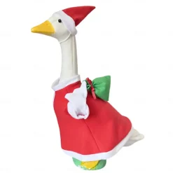 Goose Outfit Set Costume for Geese Birthday Party Garden Decor Goose Clothes Yard Statue Costume