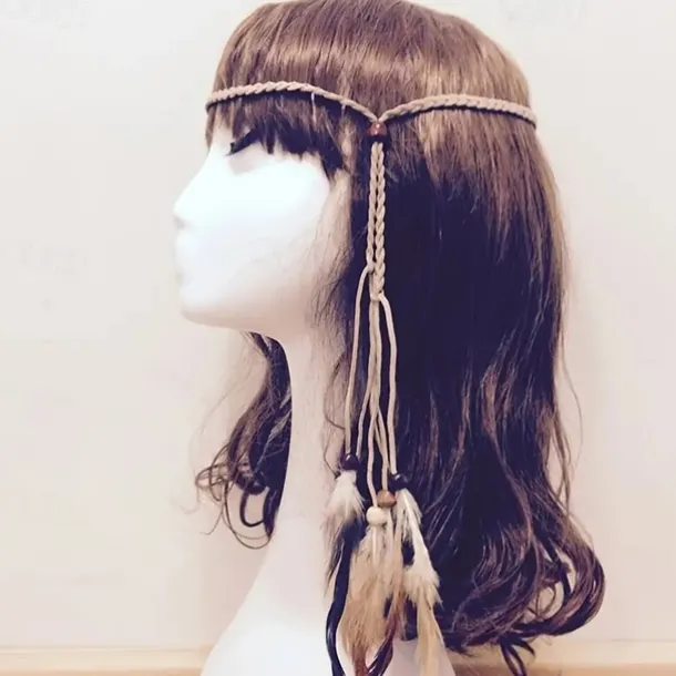 Gorgeous Boho Feather Dreamcatcher Headband - A Must-Have Hair Accessory for the Stylish Woman!