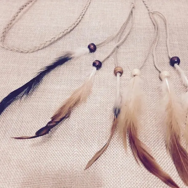 Gorgeous Boho Feather Dreamcatcher Headband - A Must-Have Hair Accessory for the Stylish Woman!