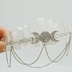 Gorgeous Crystal Crown Headband Tiara Retro Vintage Punk Gothic Rococo Victorian for Weddings Festivals Photoshoots