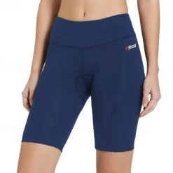 21Grams Women's Cycling Padded Shorts 3D Pad Summer Spandex Bicycle Riding Bike Shorts Chamois Breathable Anatomic Design Sports Solid Color Black Mountain Bike MTB Road Bike Cycling Clothing