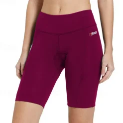 21Grams Women's Cycling Padded Shorts 3D Pad Summer Spandex Bicycle Riding Bike Shorts Chamois Breathable Anatomic Design Sports Solid Color Black Mountain Bike MTB Road Bike Cycling Clothing