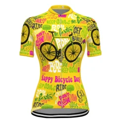 21Grams Women's Short Sleeve Cycling Jersey With 3 Rear Pockets Summer Bicycle Riding Bike Top Breathable Quick Dry Moisture Spandex Polyester Dark Pink Light Green Blushing Pink Mountain Bike MTB