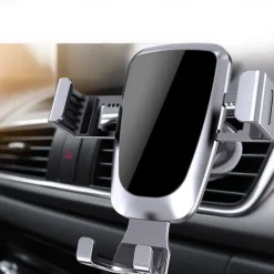 Gravity Car Mount For Mobile Phone Holder Car Air Vent Clip Stand Cell phone GPS Support For iPhone for Huawei for Samsung