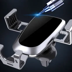 Gravity Car Mount For Mobile Phone Holder Car Air Vent Clip Stand Cell phone GPS Support For iPhone for Huawei for Samsung