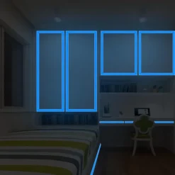 Green Light Blue Light Luminous Tape Self-Adhesive Fluorescent Tape Home Decoration Halloween Decoration Tap