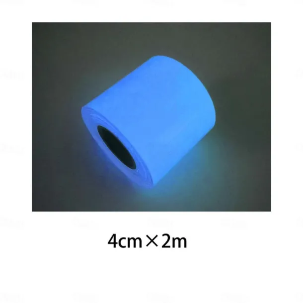 Green Light Blue Light Luminous Tape Self-Adhesive Fluorescent Tape Home Decoration Halloween Decoration Tap
