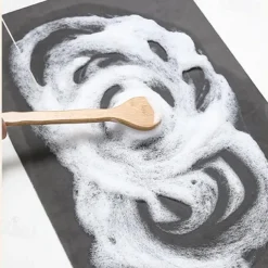 Green Plant Bathroom Mat, Bathroom Water Absorbing Mat, Home-shaped Door Mat, Silicate Mud Rug