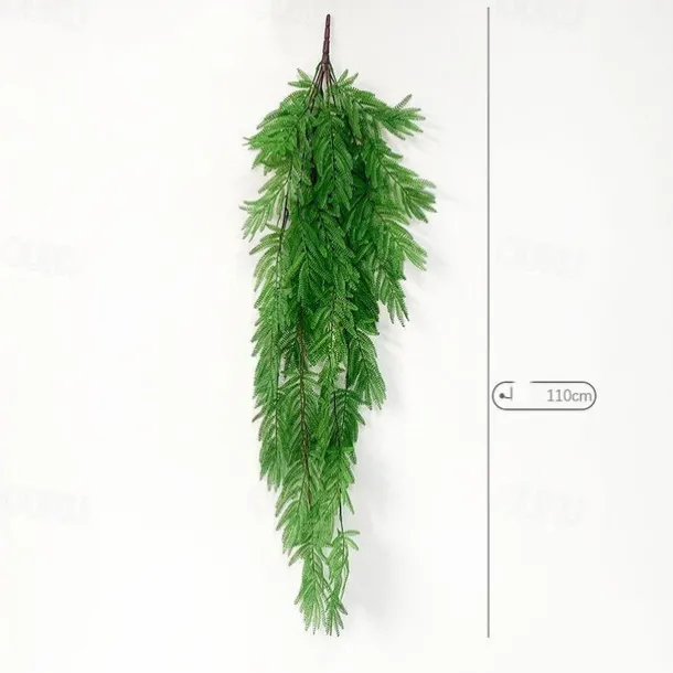 Green Plant Persian Leaf Wall Hanging Wedding Bar Restaurant Wall Decoration Materials Simulation Hanging Plants,Fake Flowers For Wedding Arch Garden Wall Home Party Decoration