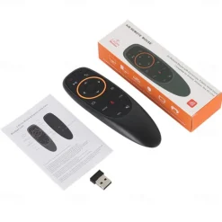 G10s Fly Air Mouse Wireless 2.4GHz Mini Gyro Remote Control For Android Tv Box With Voice Control For Gyro Sensing Game