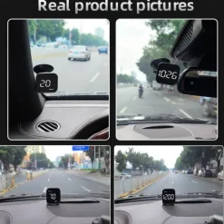 G4S HUD GPS Head Up Display LED Auto Speedometer Electronics Digital Alarm Reminder GPS HUD Car Accessories for All Cars