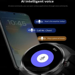 GT4 Pro Smart Watch 1.54“ AMOLED HD Screen Sport Bluetooth Call NFC Compass GPS Men Women Business Waterproof Smartwatch Activity Tracker Compatible with Android iOS