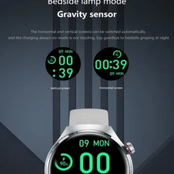 GT4 Pro Smart Watch 1.54“ AMOLED HD Screen Sport Bluetooth Call NFC Compass GPS Men Women Business Waterproof Smartwatch Activity Tracker Compatible with Android iOS