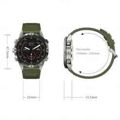 GT45 Smart Watch Men Bluetooth Call Outdoor Sports Voice Assistant Compass Health Monitoring Fitness Tracker Smartwatch