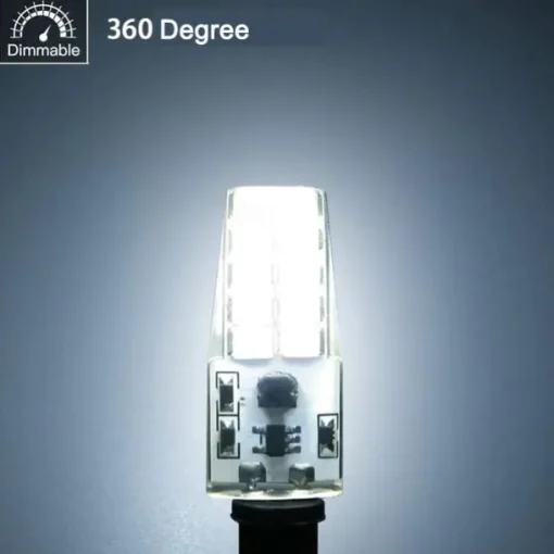 GY6.35 LED Bulb AC/DC 12V-24V 3W for Closet Under Cabinet Ceiling Table Pendant Chandelier Accent Lights