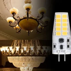 GY6.35 LED Bulb AC/DC 12V-24V 3W for Closet Under Cabinet Ceiling Table Pendant Chandelier Accent Lights