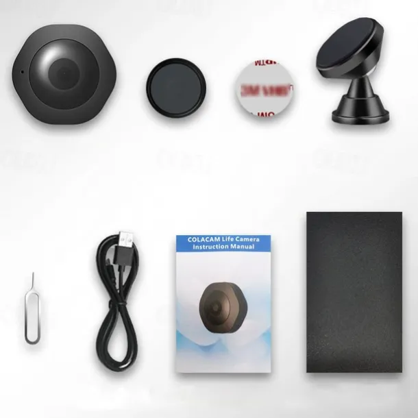 H6 Mini WiFi Camera 1080P HD Wireless Smart Home Device Cam Invisible Night Vision Motion Detection Remote Monitor Recorder