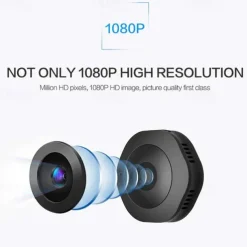 H6 Mini WiFi Camera 1080P HD Wireless Smart Home Device Cam Invisible Night Vision Motion Detection Remote Monitor Recorder