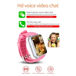 H1 Smart Watch 1.54 inch Smartwatch Fitness Running Watch Bluetooth 4G Pedometer Alarm Clock Calendar Compatible with Android iOS Kid's Women GPS with Camera IP 67 31mm Watch Case