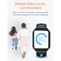 H1 Smart Watch 1.54 inch Smartwatch Fitness Running Watch Bluetooth 4G Pedometer Alarm Clock Calendar Compatible with Android iOS Kid's Women GPS with Camera IP 67 31mm Watch Case