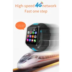 H1 Smart Watch 1.54 inch Smartwatch Fitness Running Watch Bluetooth 4G Pedometer Alarm Clock Calendar Compatible with Android iOS Kid's Women GPS with Camera IP 67 31mm Watch Case