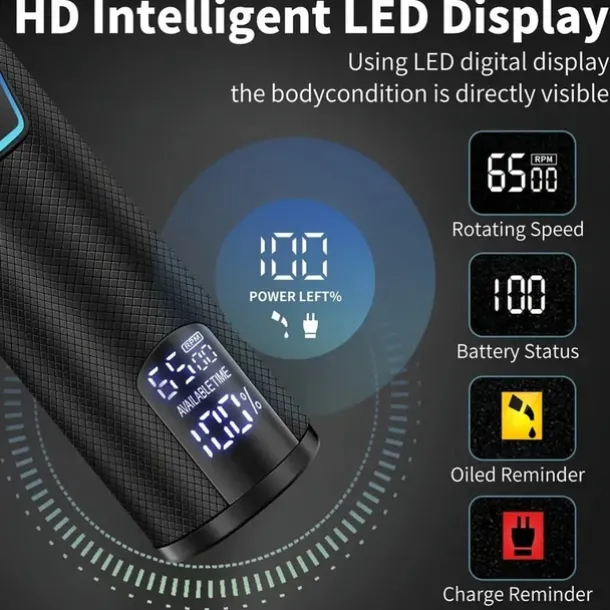 Hair Clipper And Hair Trimmer Kit Professional Hair Clippers For Men Cordless Barber Clippers Machine Rechargeable Outliner Trimmer Mens Beard Trimmer Electric Hair Cutting Grooming Kit