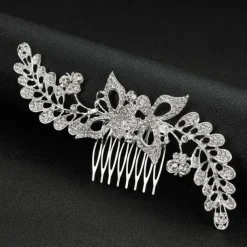 Hair Combs Headdress Headpiece Alloy Wedding Special Occasion Wedding Bridal With Crystals / Rhinestones Headpiece Headwear