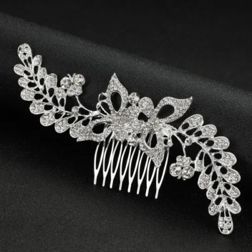 Hair Combs Headdress Headpiece Alloy Wedding Special Occasion Wedding Bridal With Crystals / Rhinestones Headpiece Headwear