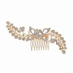 Hair Combs Headdress Headpiece Alloy Wedding Special Occasion Wedding Bridal With Crystals / Rhinestones Headpiece Headwear