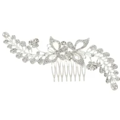 Hair Combs Headdress Headpiece Alloy Wedding Special Occasion Wedding Bridal With Crystals / Rhinestones Headpiece Headwear