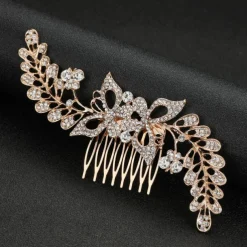 Hair Combs Headdress Headpiece Alloy Wedding Special Occasion Wedding Bridal With Crystals / Rhinestones Headpiece Headwear