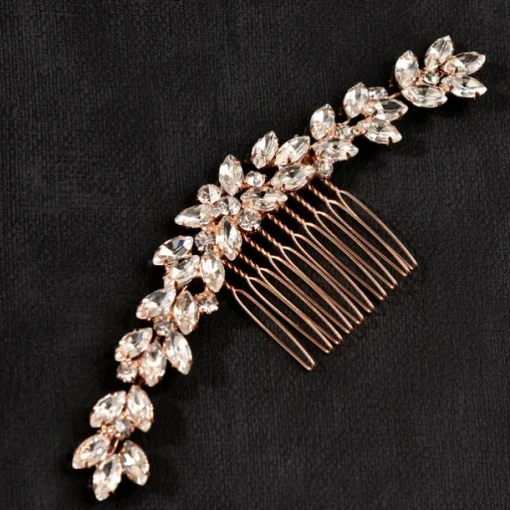 Hair Combs Headdress Headpiece Alloy Wedding Special Occasion Wedding Bridal With Crystals / Rhinestones Headpiece Headwear