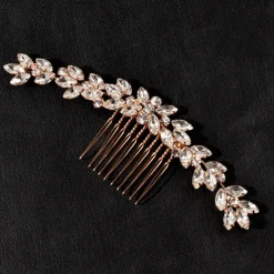 Hair Combs Headdress Headpiece Alloy Wedding Special Occasion Wedding Bridal With Crystals / Rhinestones Headpiece Headwear