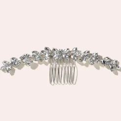 Hair Combs Headdress Headpiece Alloy Wedding Special Occasion Wedding Bridal With Crystals / Rhinestones Headpiece Headwear