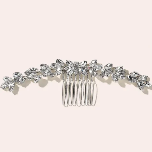 Hair Combs Headdress Headpiece Alloy Wedding Special Occasion Wedding Bridal With Crystals / Rhinestones Headpiece Headwear