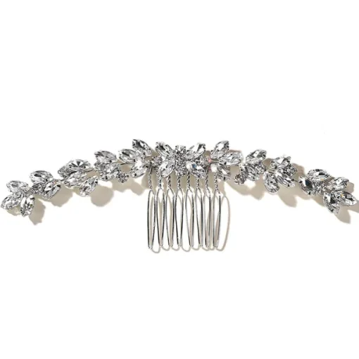 Hair Combs Headdress Headpiece Alloy Wedding Special Occasion Wedding Bridal With Crystals / Rhinestones Headpiece Headwear