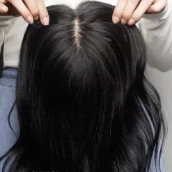 Hair Toppers for Women Real Human Hair with Bangs Molefi Topper Hair Extensions Top Hair Pieces for Thinning Hair Wiglets Premium Remy Hair