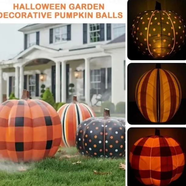 Halloween Pumpkin Balloon Decoration Party Decoration Large Inflatable Pumpkin Balloon Halloween For Home Garden Outdoor Lawn Yard Horror Props Kids