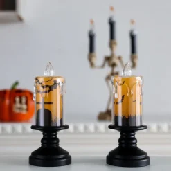 Halloween Candle Lantern New Cross border Ghost Festival Decorative Ornaments Pumpkin Candle Table Lantern Atmosphere Arrangement Props Small Night Lantern