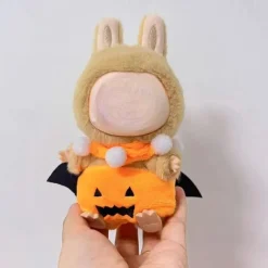 Halloween Clothes Sets for 17cm Dolls(Only Clothing No Doll) Clothing Accessories, Soft Cotton Hats Outfits for Doll Garment Replacement