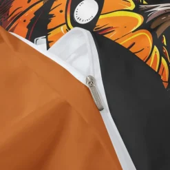 Halloween Collection Duvet Cover Set Jack O Lantern Pumpkin 3 Piece Set Super Soft Skin-friendly Long-lasting