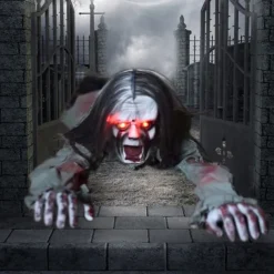 Halloween Decoration Crawling Ghost Voice Electric Props Terrifying Arrangement