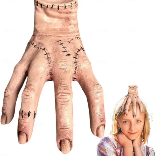 Halloween Decoration Wednesday Addams Family Thing Hand from Wednesday Addams Cosplay Hand Decoration
