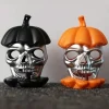 Halloween Decorations Candle Lights Ghost Festival Props Horror Led Skull Pumpkin Lights Luminous Ornament