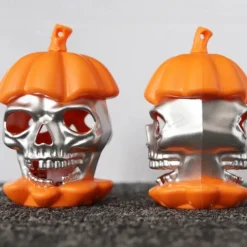 Halloween Decorations Candle Lights Ghost Festival Props Horror Led Skull Pumpkin Lights Luminous Ornament