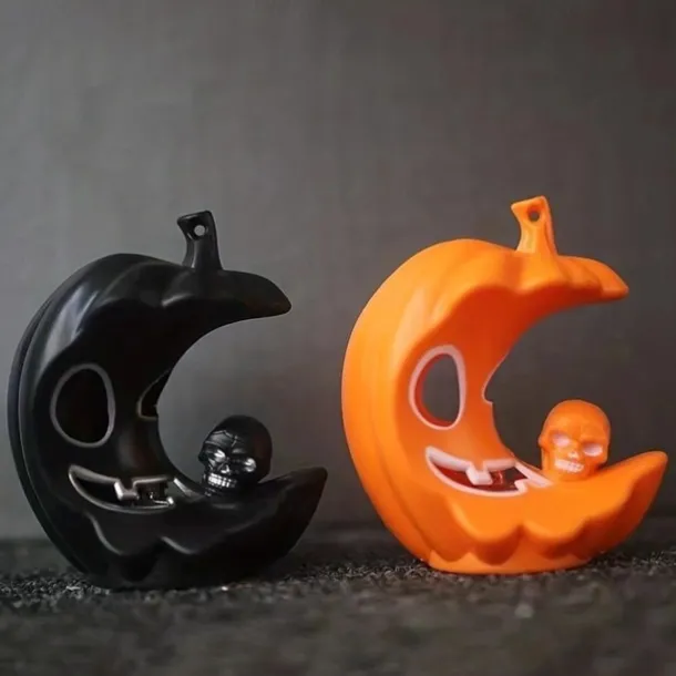 Halloween Decorations Candle Lights Ghost Festival Props Horror Led Skull Pumpkin Lights Luminous Ornament