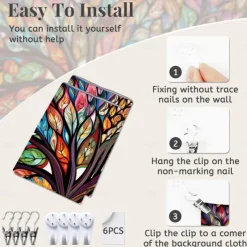 Halloween Decorations Tapestry Jack O Lantern Pumpkin Decor Wall Art Large Hanging Tapestry Mural Decor Photograph Backdrop Blanket Curtain Home Bedroom Living Room Skeleton Death